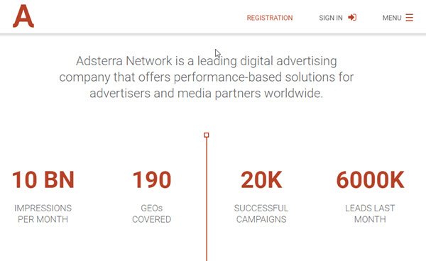 Adsterra PPC Ad Networks