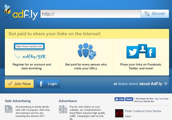 Adf.ly Best URL Shortener